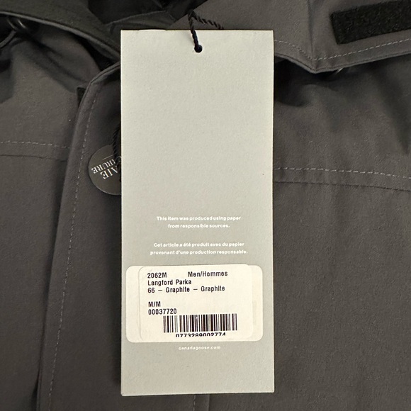 MEN’S CANADA GOOSE LANGFORD PARKA HERITAGE - Picture 15 of 15